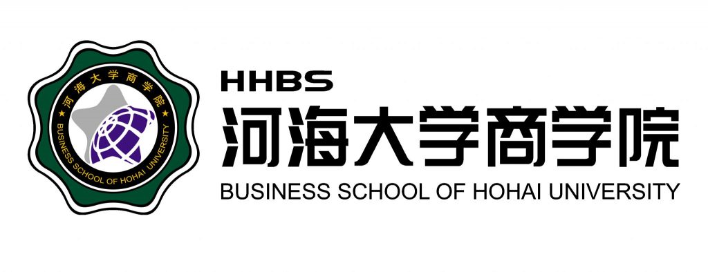 Hohai University Business School logo.